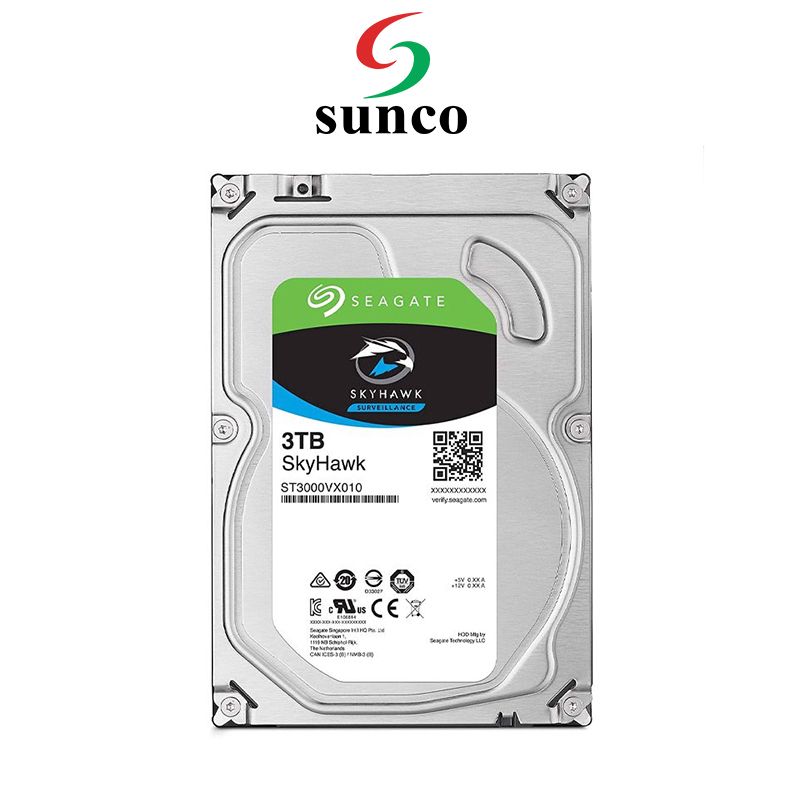 Ổ cứng HDD Seagate SkyHawk SURVEILLANCE 3TB Ổ cứng HDD Seagate SkyHawk SURVEILLANCE 3TB