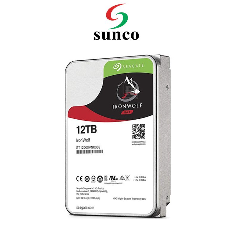 Ổ cứng HDD Seagate IronWolf 12TB