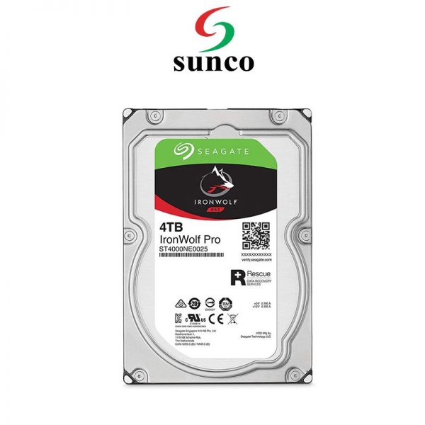 Ổ cứng HDD Seagate Ironwolf Pro 4TB