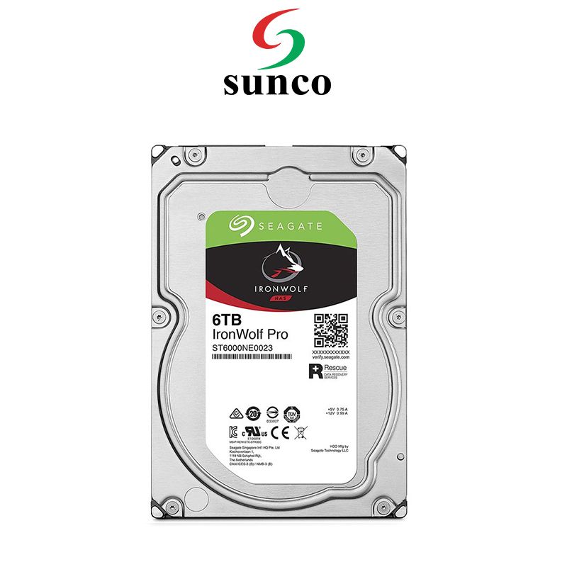 Ổ cứng HDD Seagate Ironwolf Pro 6TB