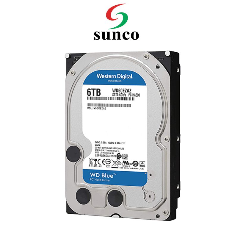 Ổ cứng HDD Western Digital Blue 6TB Ổ cứng HDD Western Digital Blue 6TB