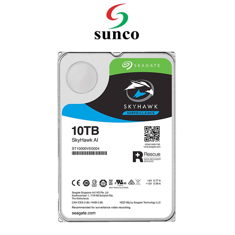 Ổ cứng HDD Seagate Skyhawk AI 10TB