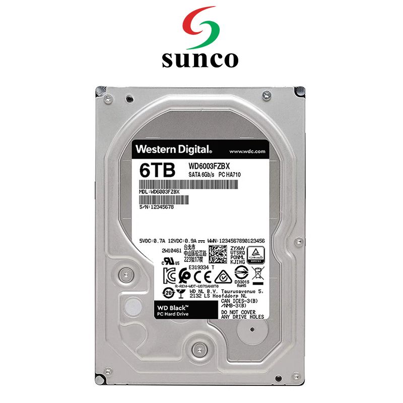 Ổ cứng HDD WD Caviar Black 6TB