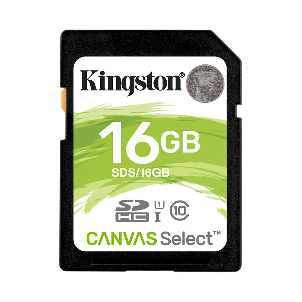 Thẻ nhớ SDHC Kingston Canvas Select 16GB (Class 10 UHS-I)