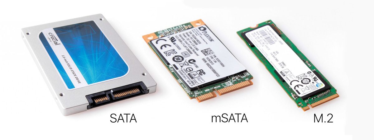 Hình ảnh các loại SSD, ổ cứng ssd là gì